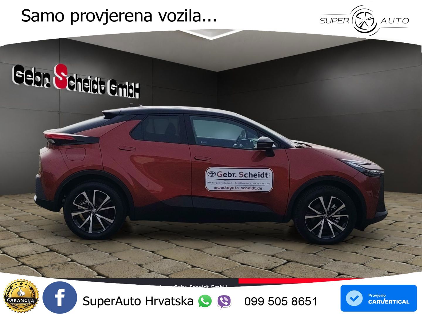 Toyota C-HR 2.0 (223 KS) PHEV e-CVT LED+GR SJED+ACC