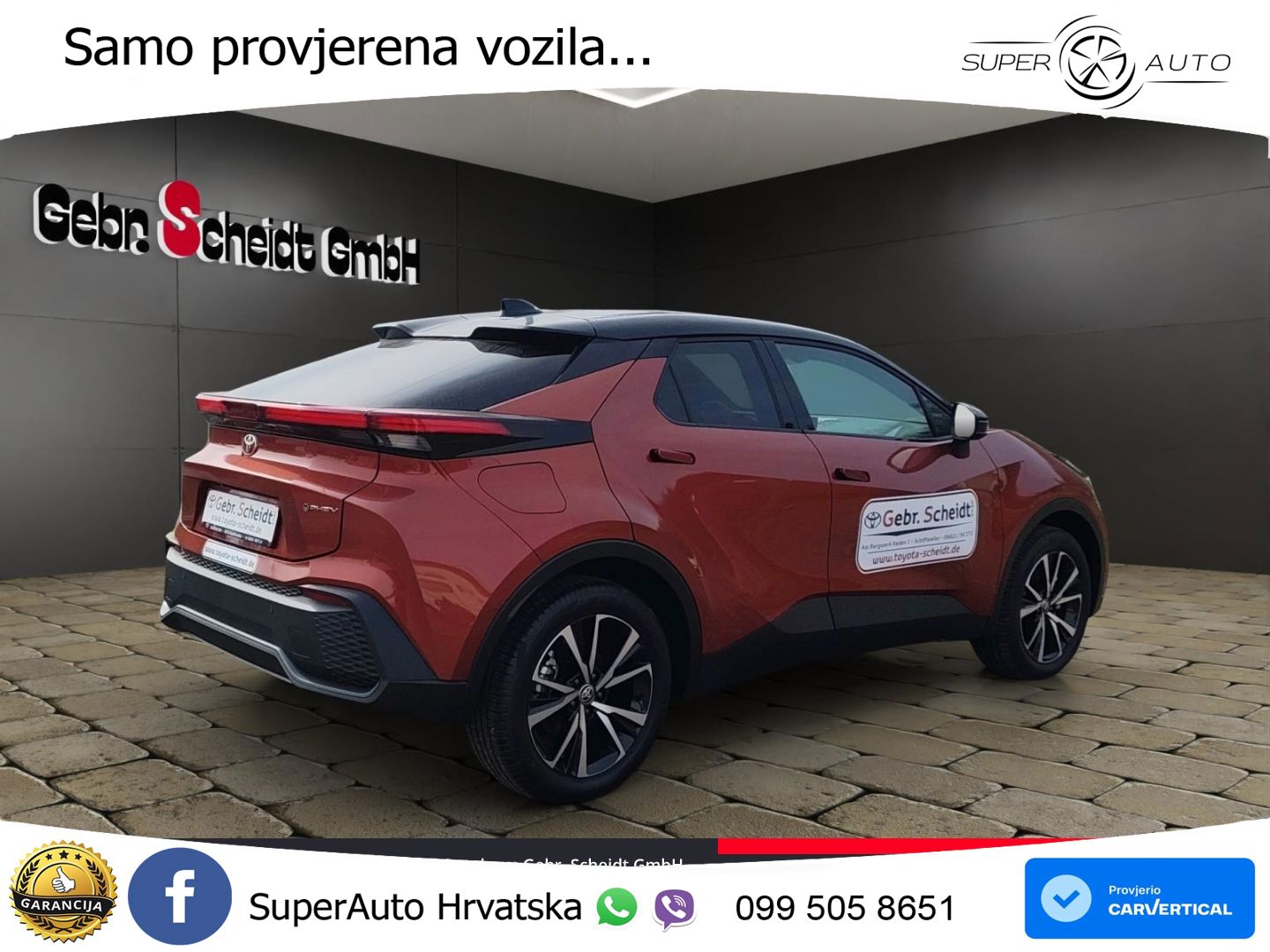Toyota C-HR 2.0 (223 KS) PHEV e-CVT LED+GR SJED+ACC
