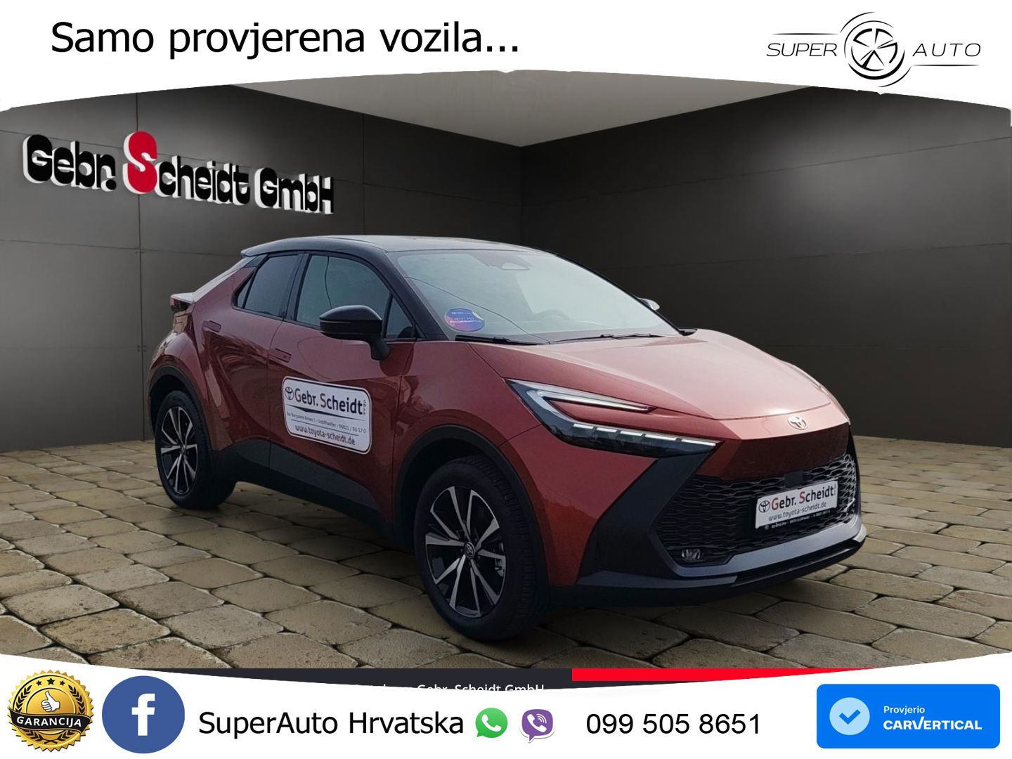 Toyota C-HR 2.0 (223 KS) PHEV e-CVT LED+GR SJED+ACC