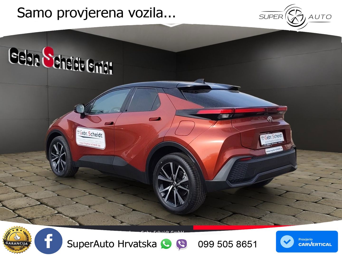 Toyota C-HR 2.0 (223 KS) PHEV e-CVT LED+GR SJED+ACC