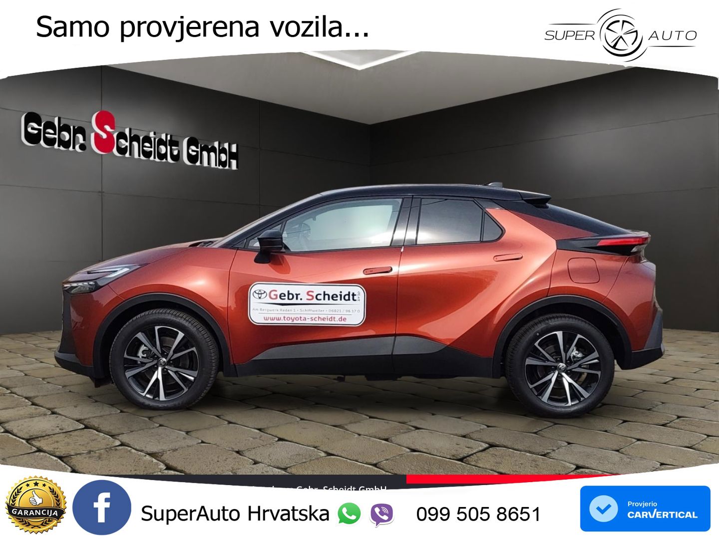 Toyota C-HR 2.0 (223 KS) PHEV e-CVT LED+GR SJED+ACC
