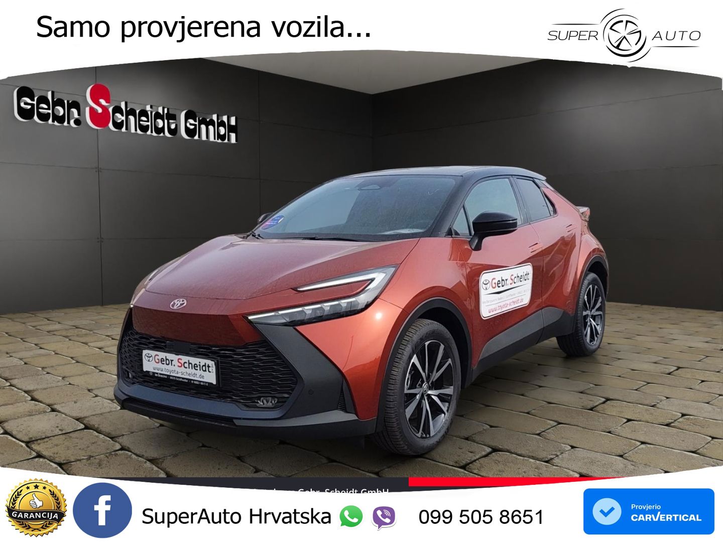 Toyota C-HR 2.0 (223 KS) PHEV e-CVT LED+GR SJED+ACC