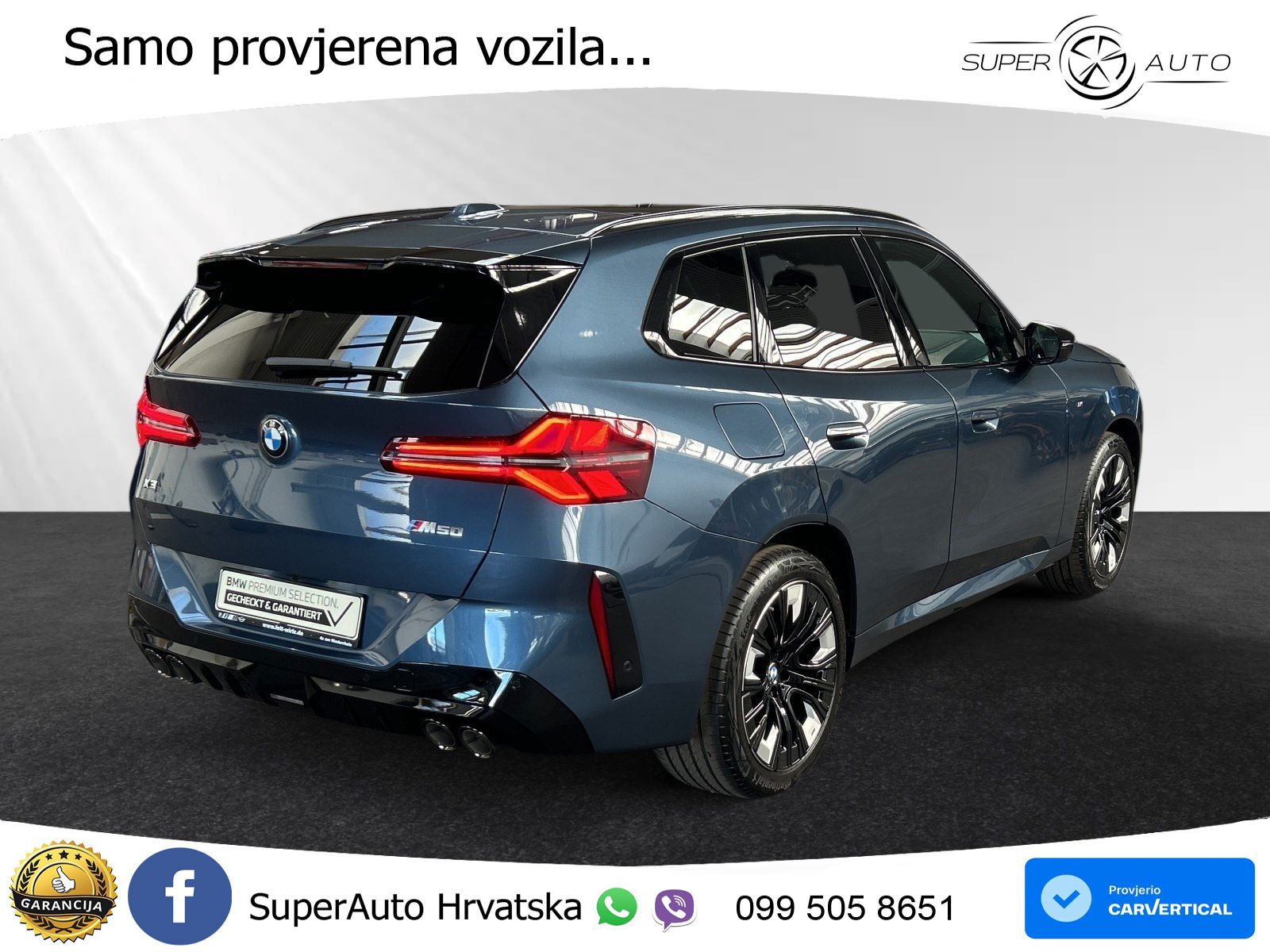 BMW X3 M50 xDrive Steptronic M Sport LED+GR SJED+ACC