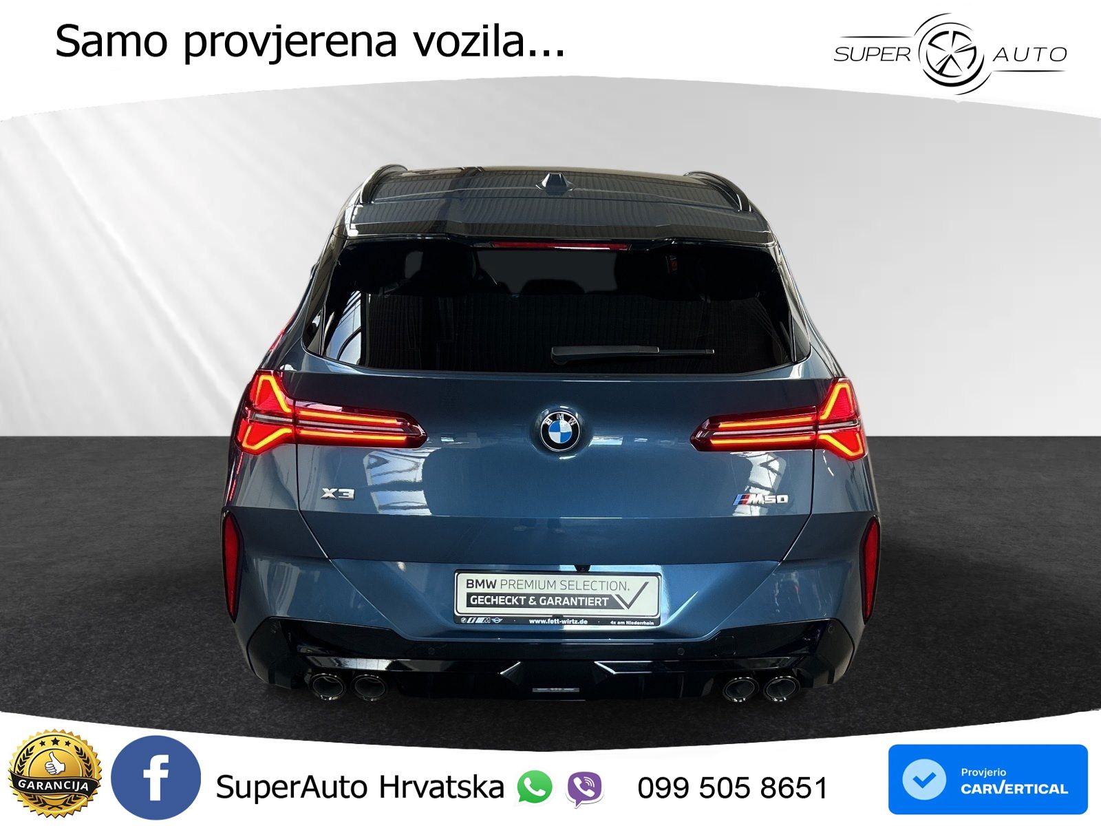 BMW X3 M50 xDrive Steptronic M Sport LED+GR SJED+ACC