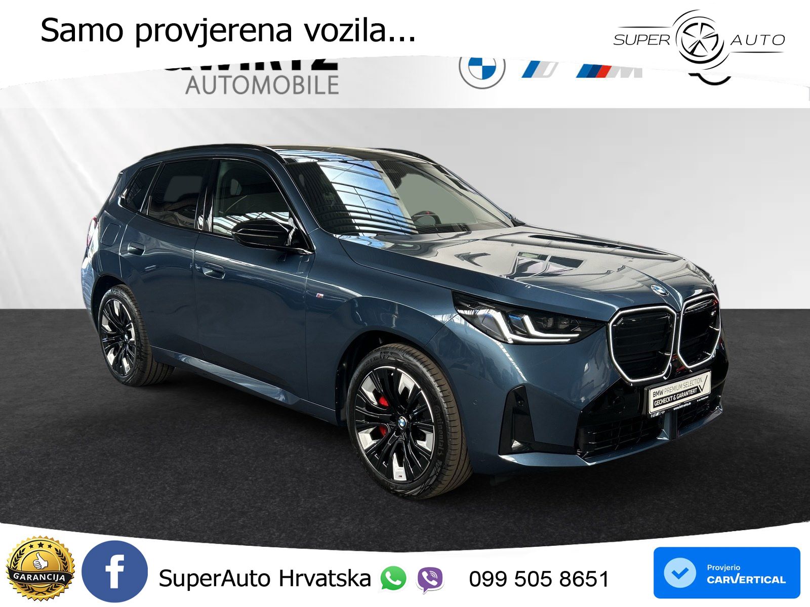 BMW X3 M50 xDrive Steptronic M Sport LED+GR SJED+ACC