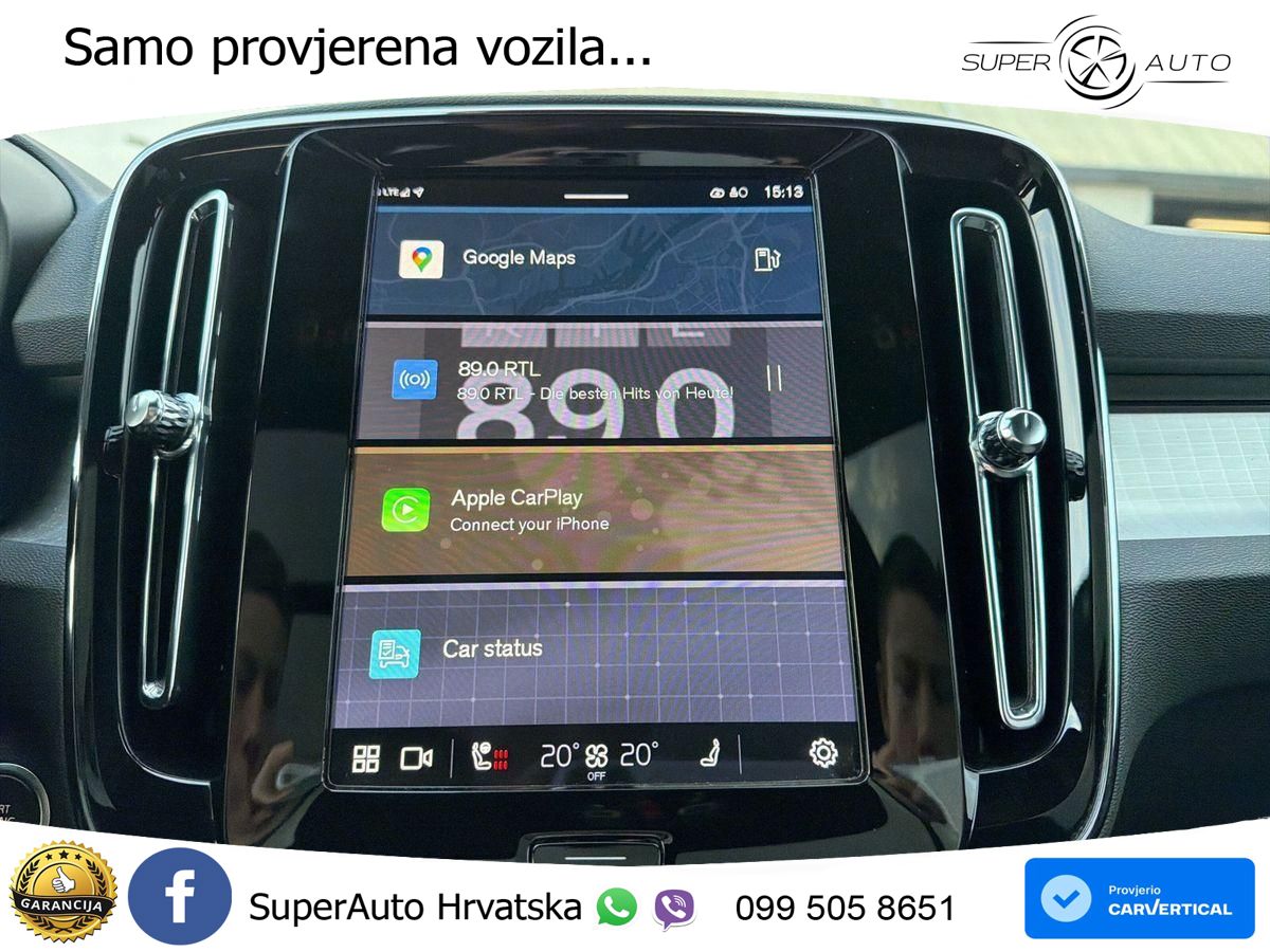 Volvo XC40 2.0 B4 AWD 197 KS Automatic ACC+GR SJED+360+PANO