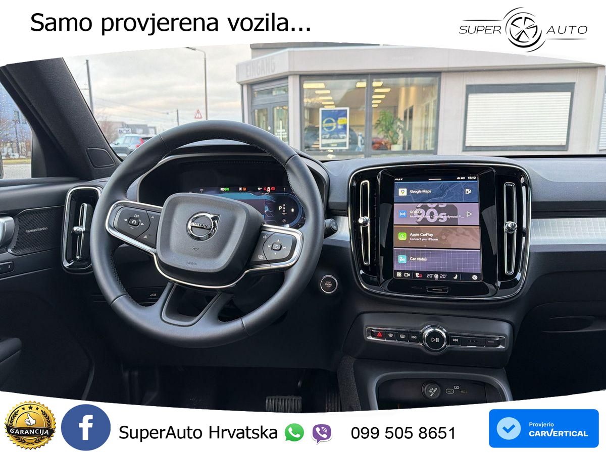 Volvo XC40 2.0 B4 AWD 197 KS Automatic ACC+GR SJED+360+PANO