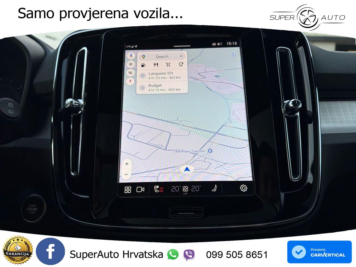 Volvo XC40 2.0 B4 AWD 197 KS Automatic ACC+GR SJED+360+PANO