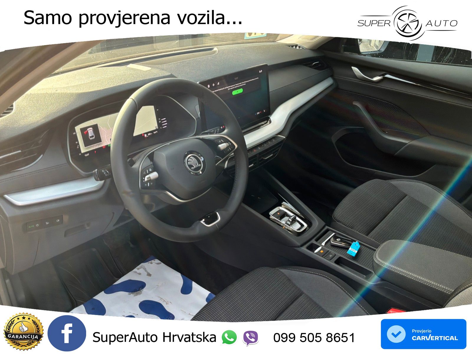 Škoda Octavia Combi 2.0 TDI (150 KS) DSG Selection MATRIX+GR SJED+KAM
