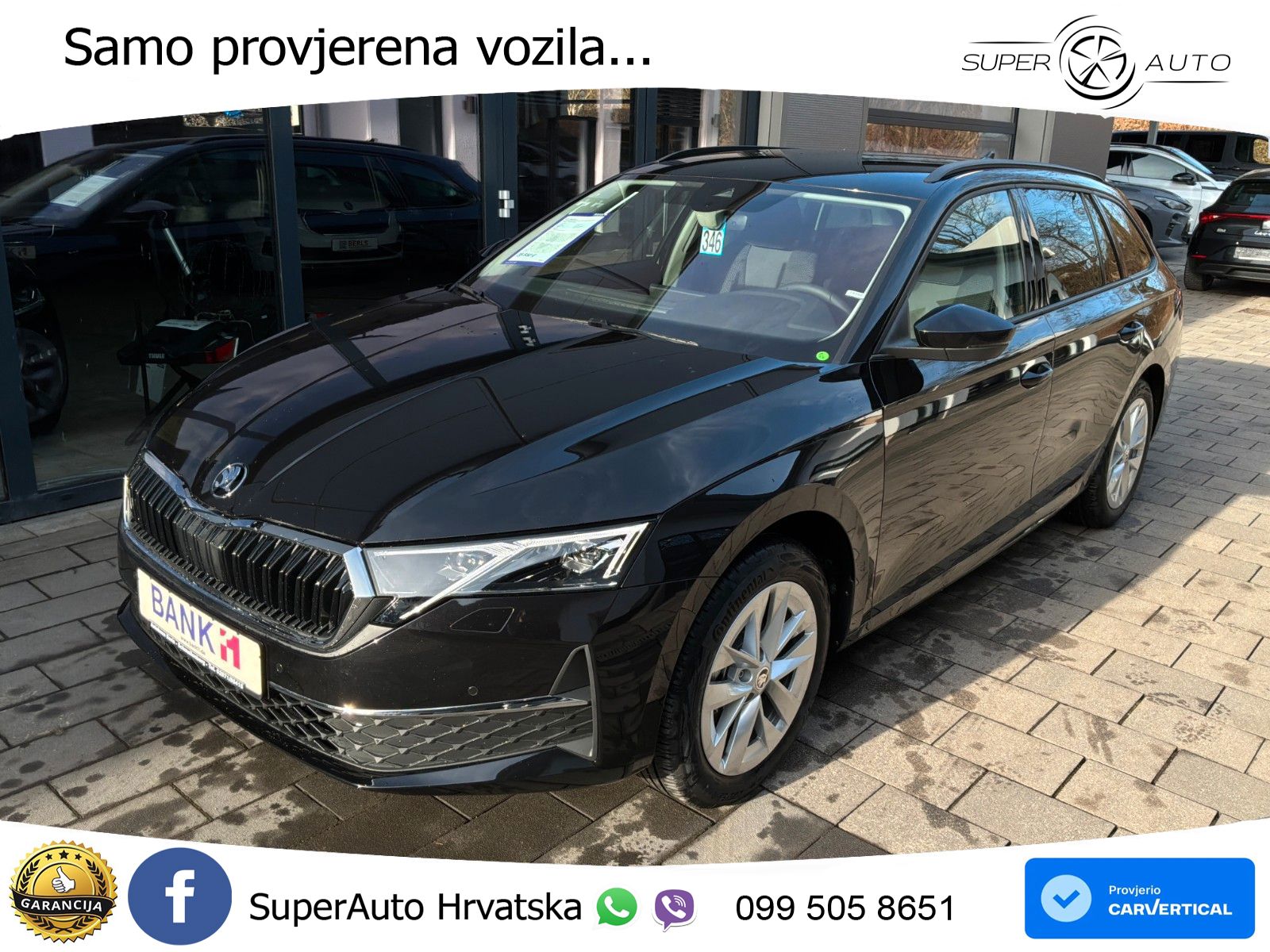 Škoda Octavia Combi 2.0 TDI (150 KS) DSG Selection MATRIX+GR SJED+KAM