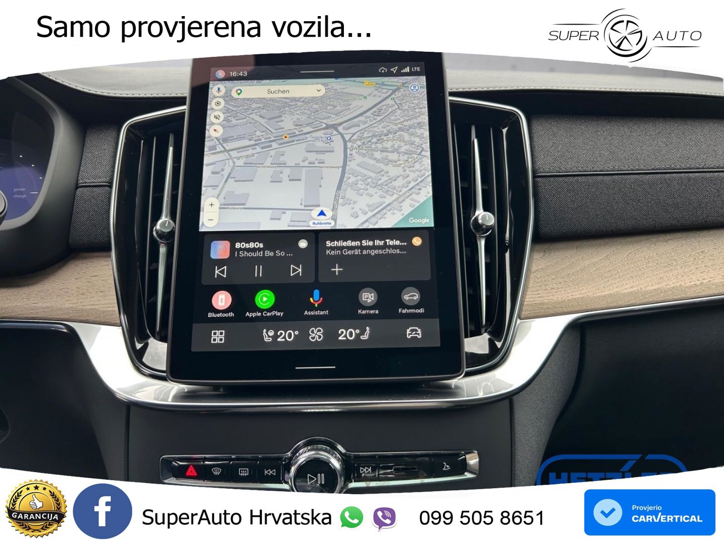 Volvo XC90 2.0 T8 AWD Automatic MATRIX+GR SJED+KAM
