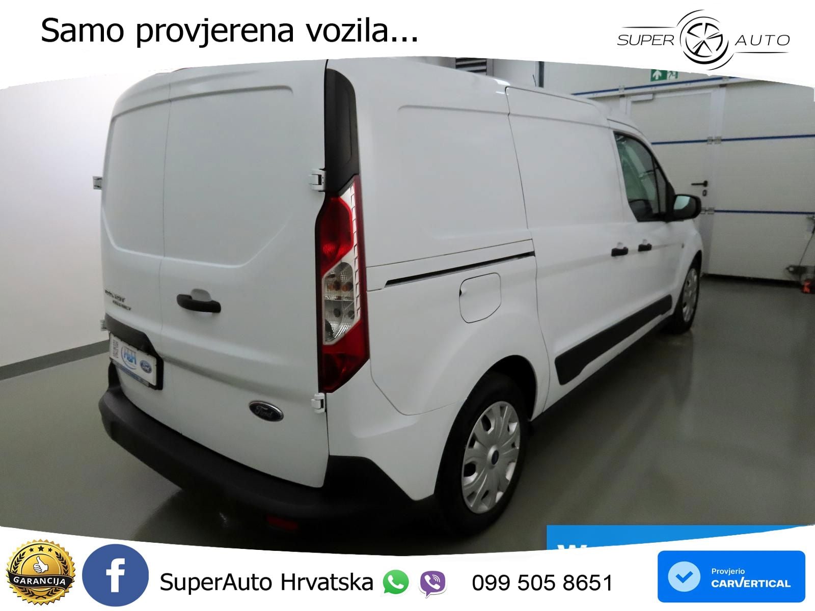 Ford Transit Connect 1.5 L2 Regal+2xSchiebetür+Kam 101 KS