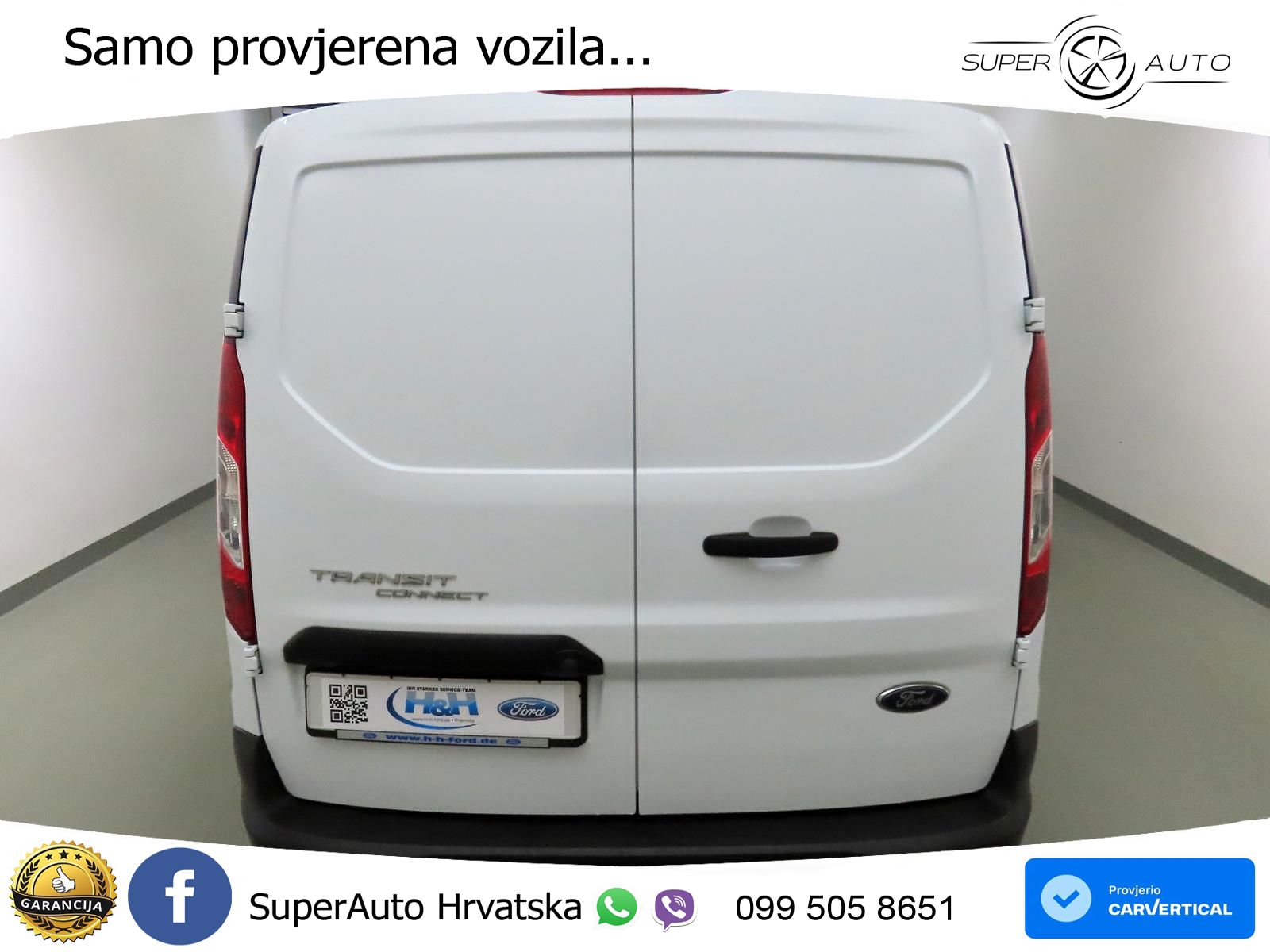 Ford Transit Connect 1.5 L2 Regal+2xSchiebetür+Kam 101 KS