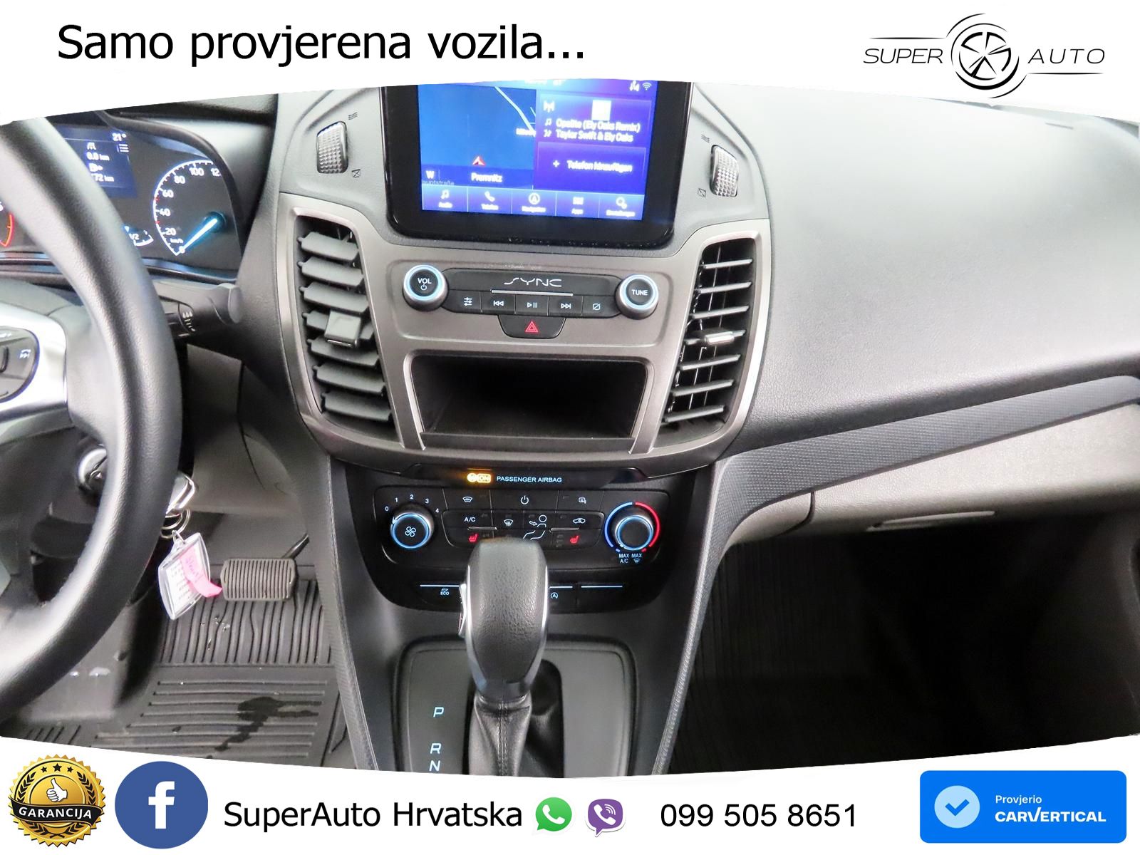 Ford Transit Connect 1.5 L2 Regal+2xSchiebetür+Kam 101 KS