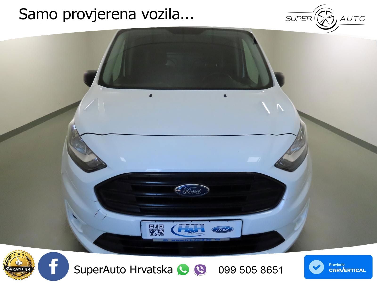 Ford Transit Connect 1.5 L2 Regal+2xSchiebetür+Kam 101 KS