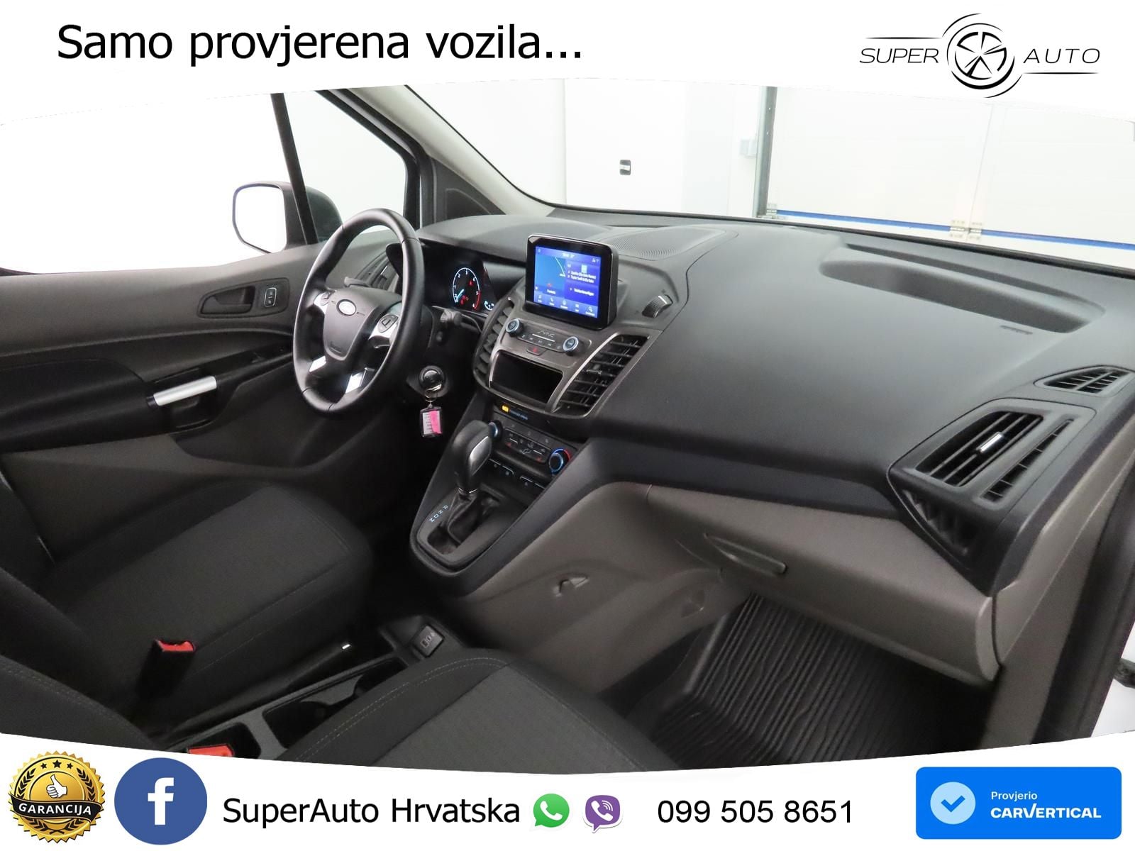 Ford Transit Connect 1.5 L2 Regal+2xSchiebetür+Kam 101 KS
