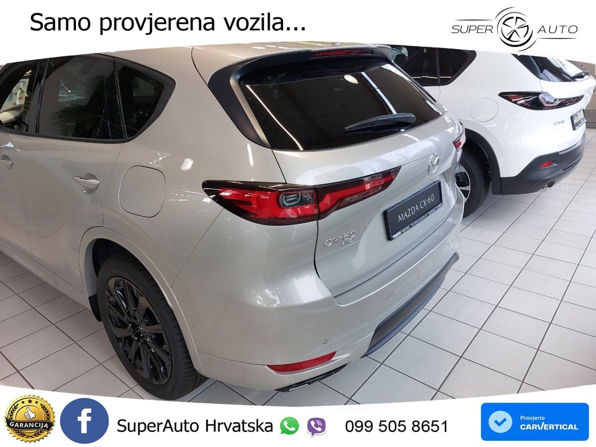 Mazda CX-60 2.5 e-Skyactiv (328 KS) AWD Automatic MATRIX+GR SJED+KAM
