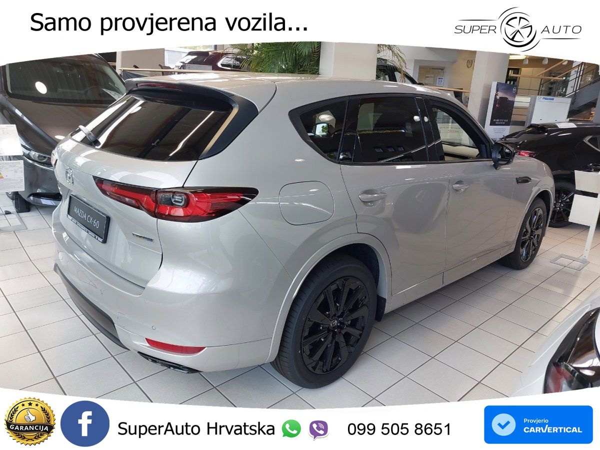 Mazda CX-60 2.5 e-Skyactiv (328 KS) AWD Automatic MATRIX+GR SJED+KAM