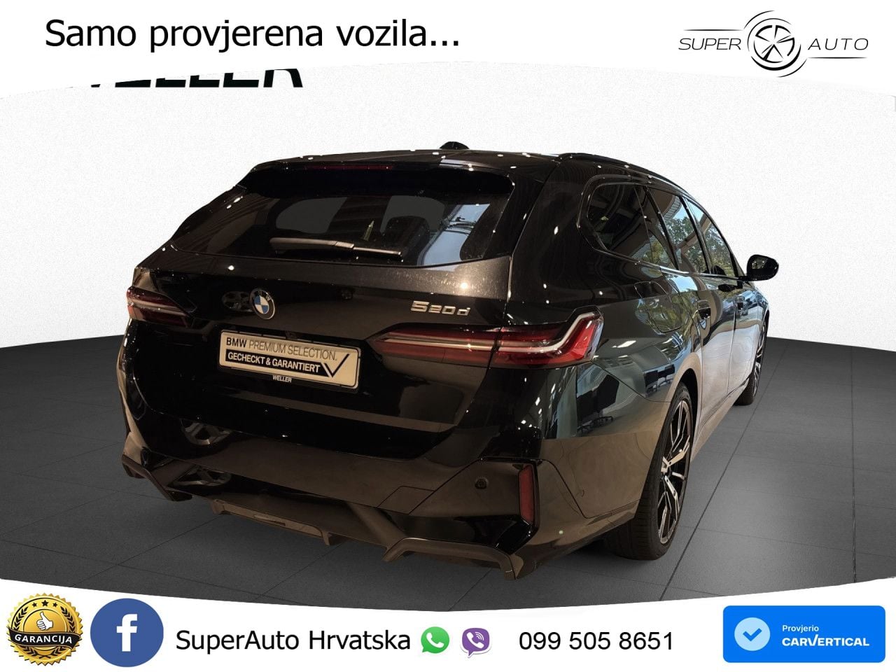 BMW 520d Touring (197 KS) Steptronic M Sport ACC+HEAD+4xGR SJED+360+PANO