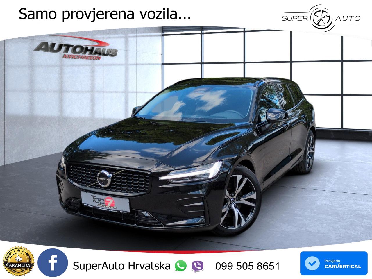 Volvo V60 2.0 B4 Benzin DCT LED+GR SJED+ACC