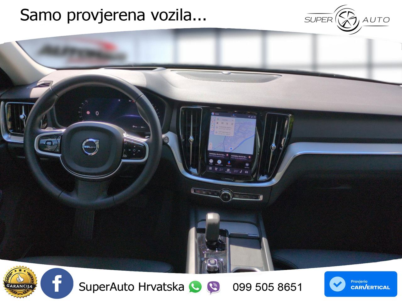 Volvo V60 2.0 B4 Benzin DCT LED+GR SJED+ACC