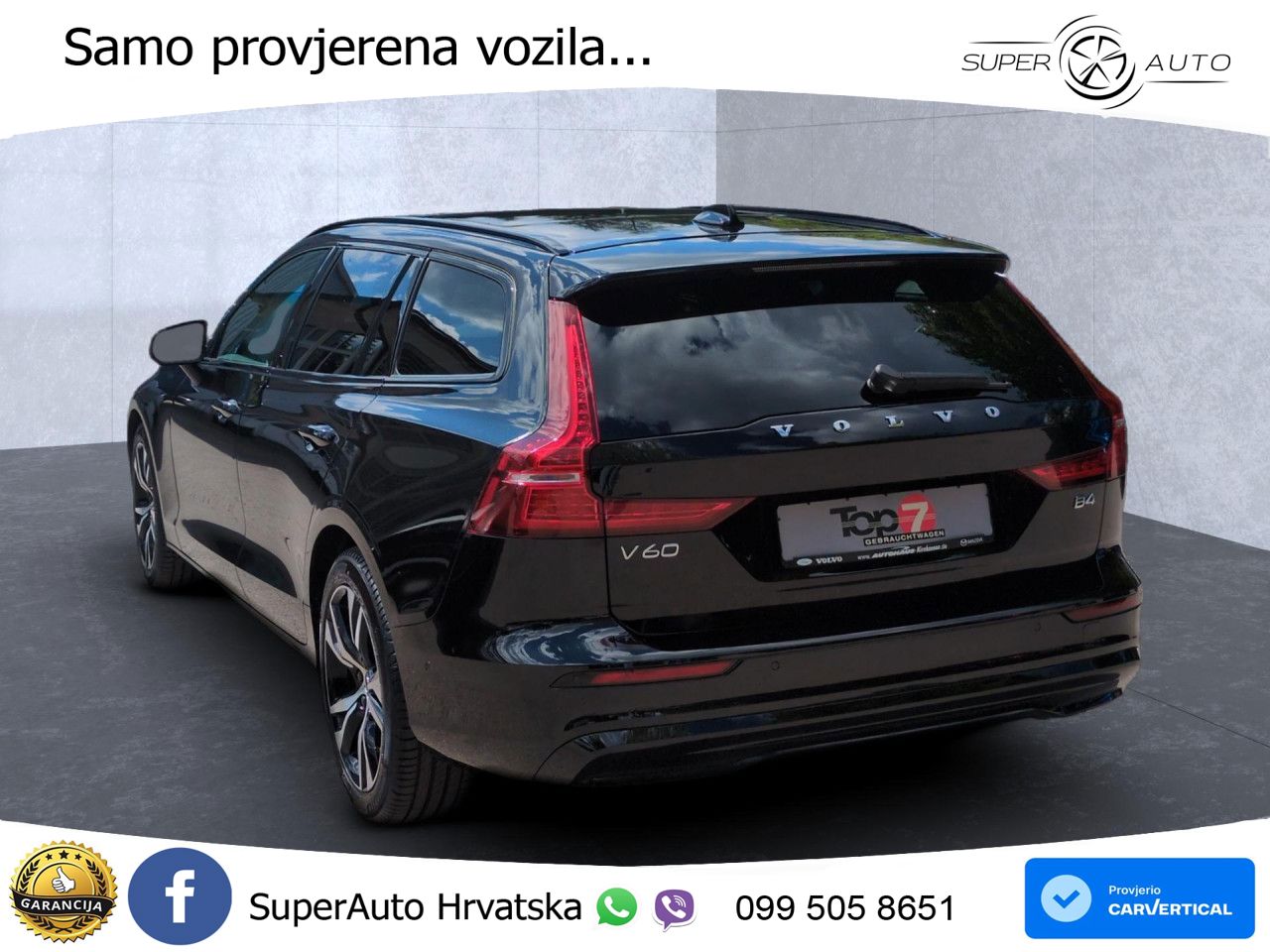 Volvo V60 2.0 B4 Benzin DCT LED+GR SJED+ACC