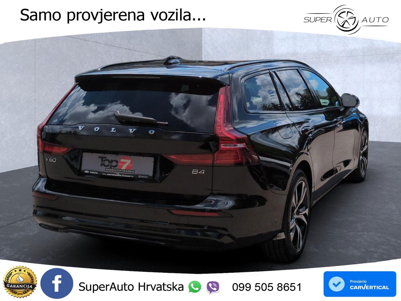 Volvo V60 2.0 B4 Benzin DCT LED+GR SJED+ACC