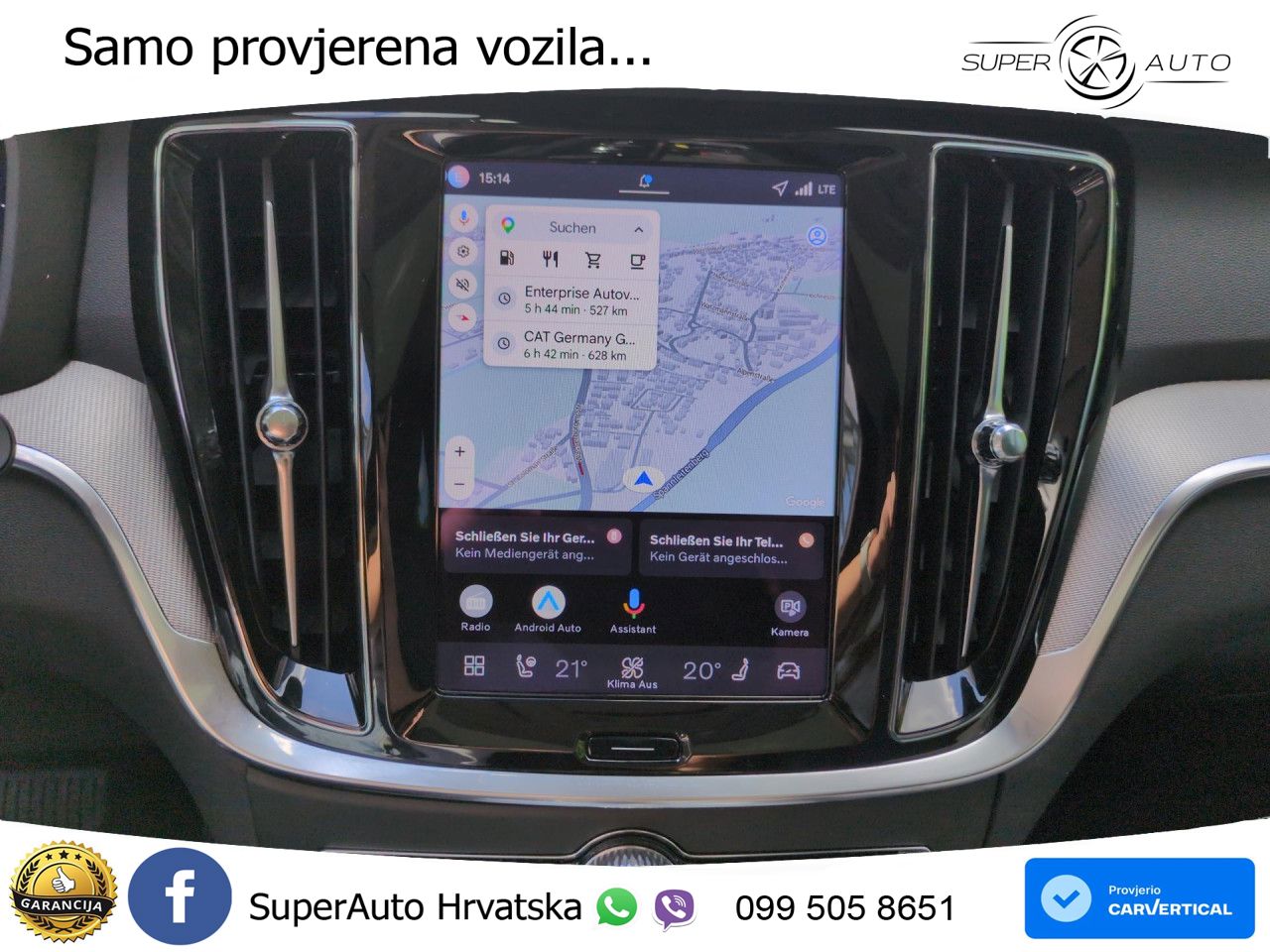 Volvo V60 2.0 B4 Benzin DCT LED+GR SJED+ACC