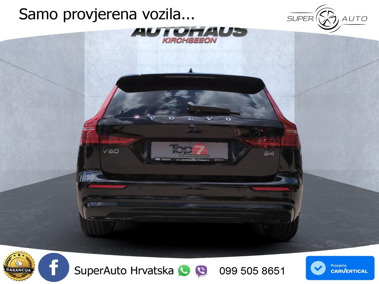 Volvo V60 2.0 B4 Benzin DCT LED+GR SJED+ACC
