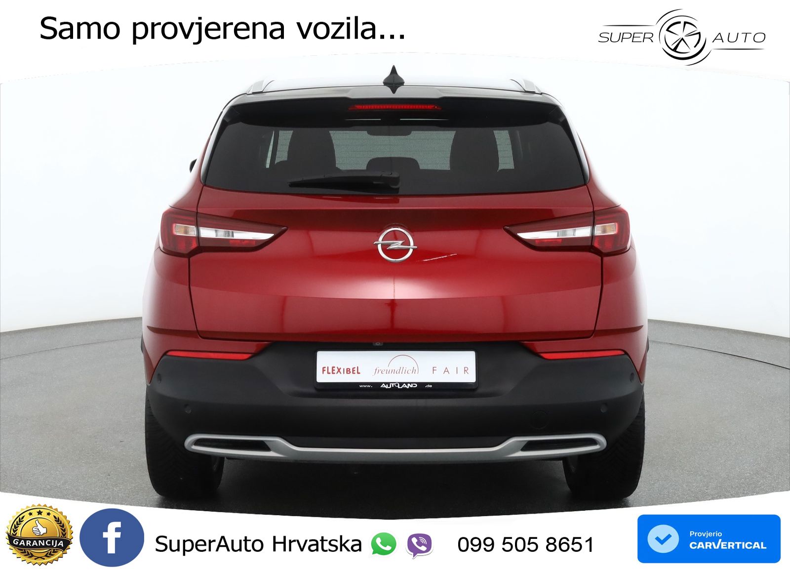 Opel Grandland X 1.2 Turbo (130 KS) Ultimate LED+GR SJED+ACC