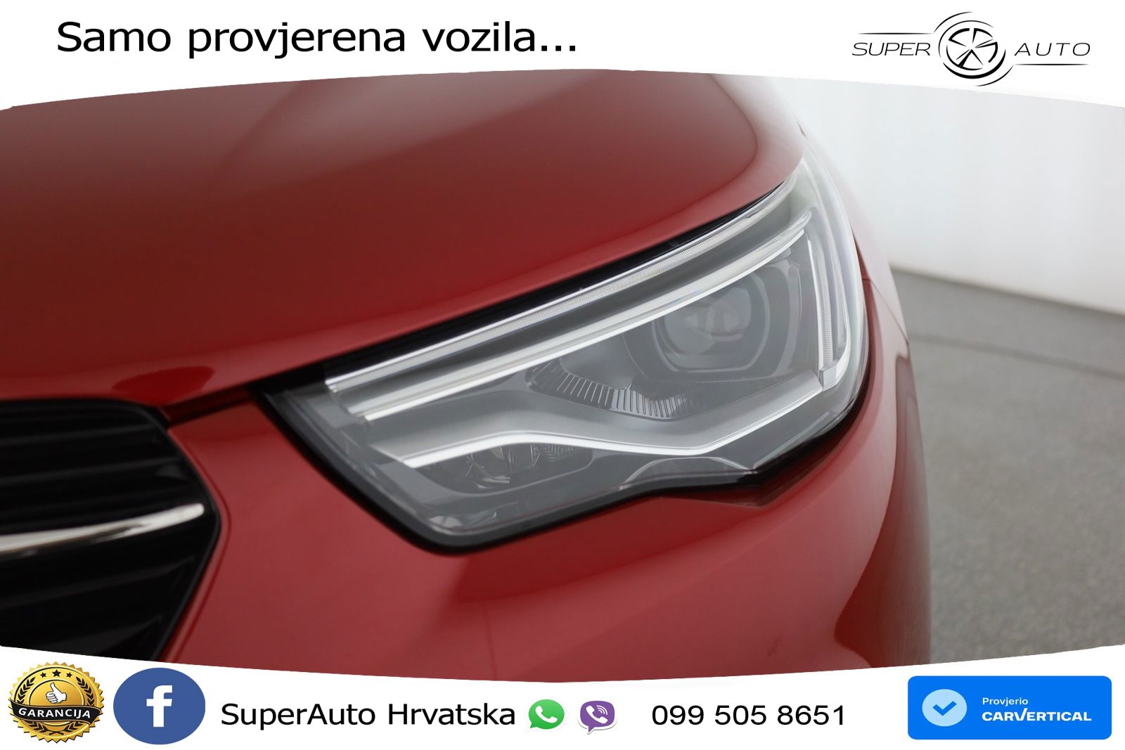 Opel Grandland X 1.2 Turbo (130 KS) Ultimate LED+GR SJED+ACC