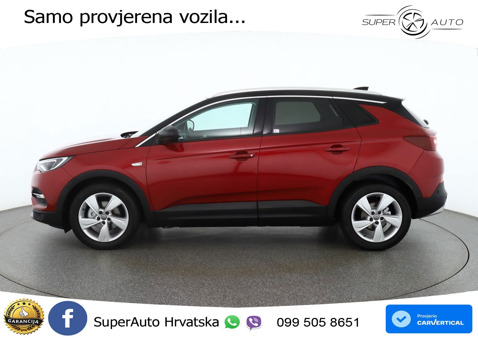 Opel Grandland X 1.2 Turbo (130 KS) Ultimate LED+GR SJED+ACC