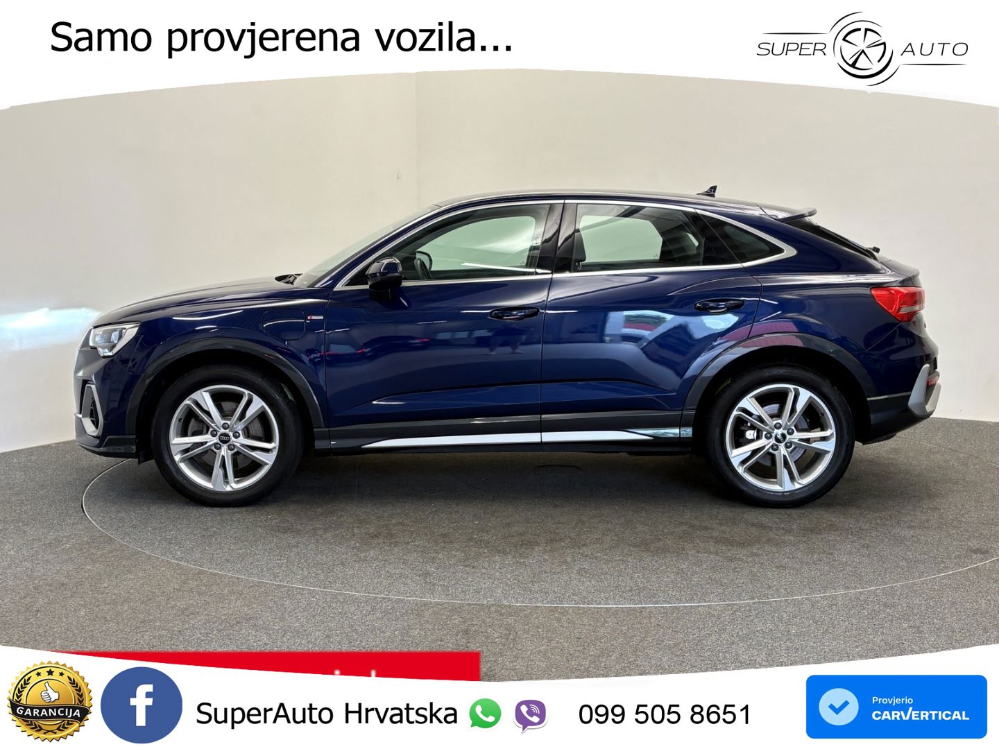 Audi Q3 Sportback 45 TFSIe (245 KS) S tronic LED+GR SJED+ACC