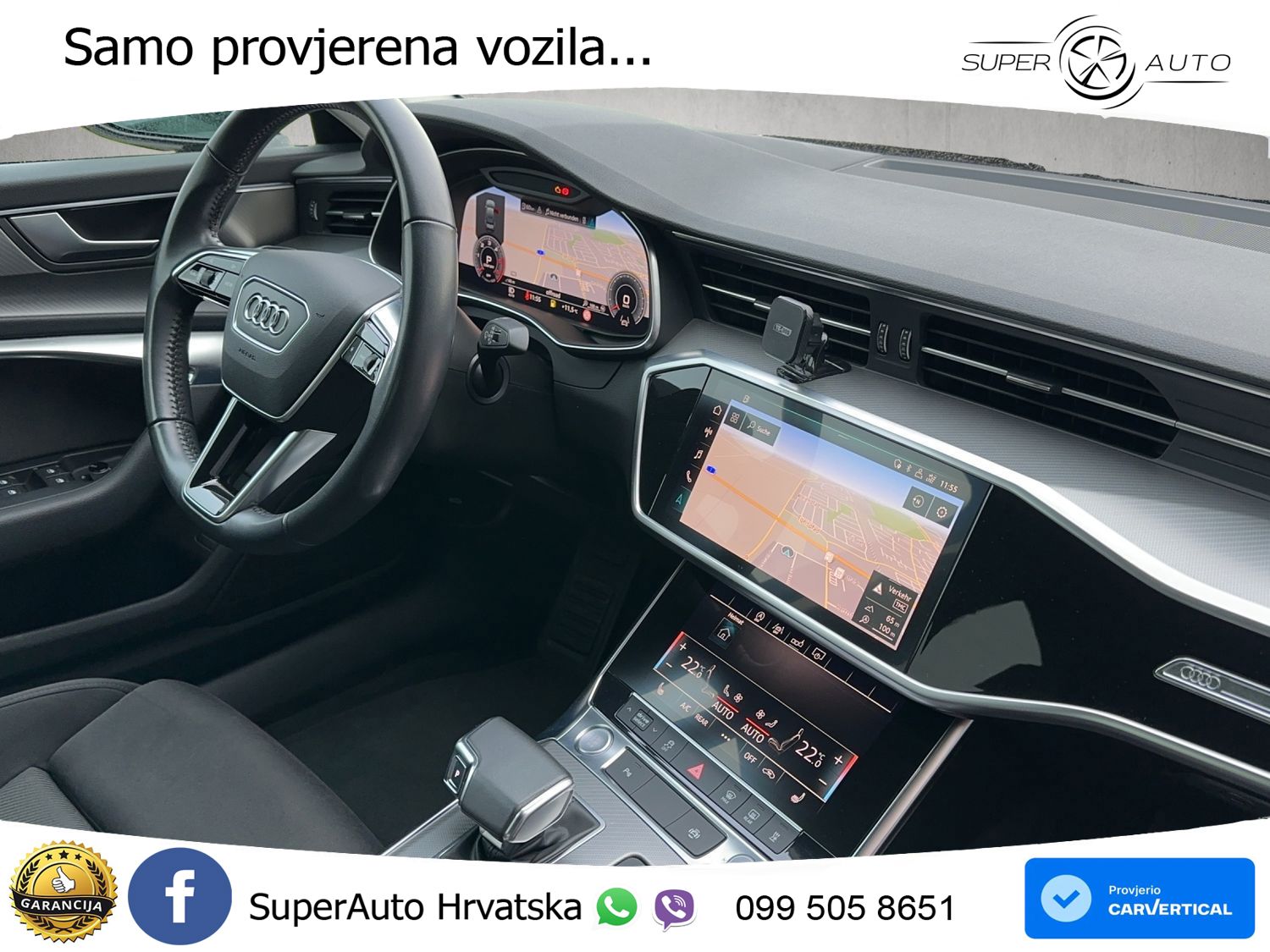 Audi A6 40 TDI (204 KS) S tronic LED+GR SJED+ACC