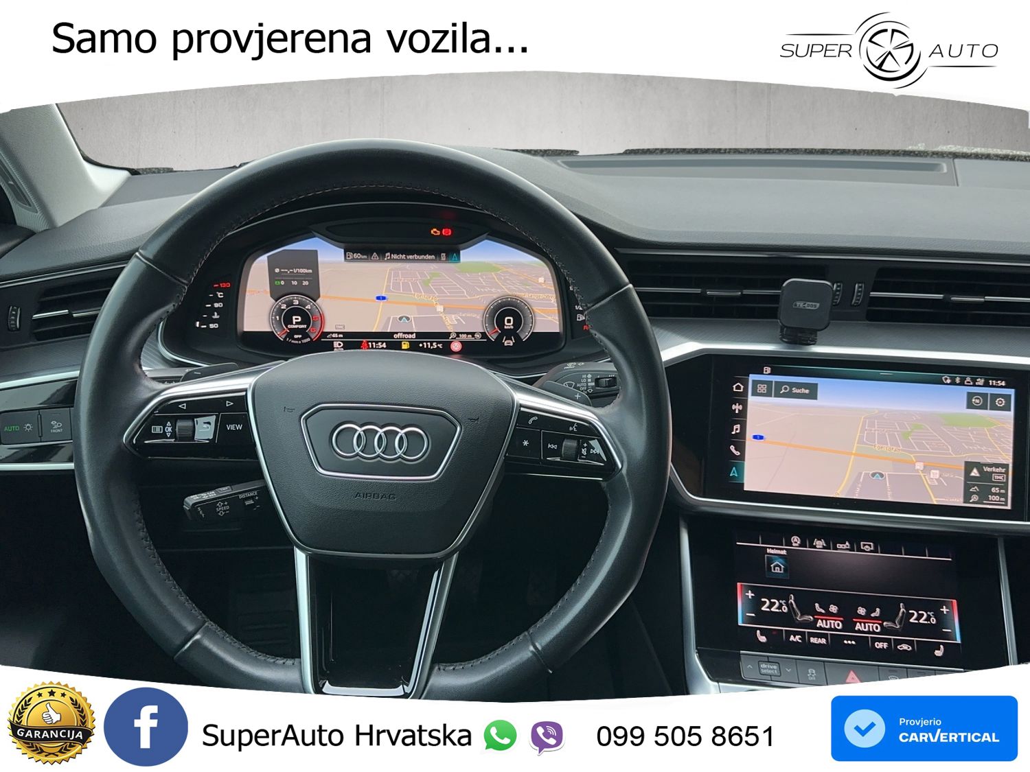 Audi A6 40 TDI (204 KS) S tronic LED+GR SJED+ACC