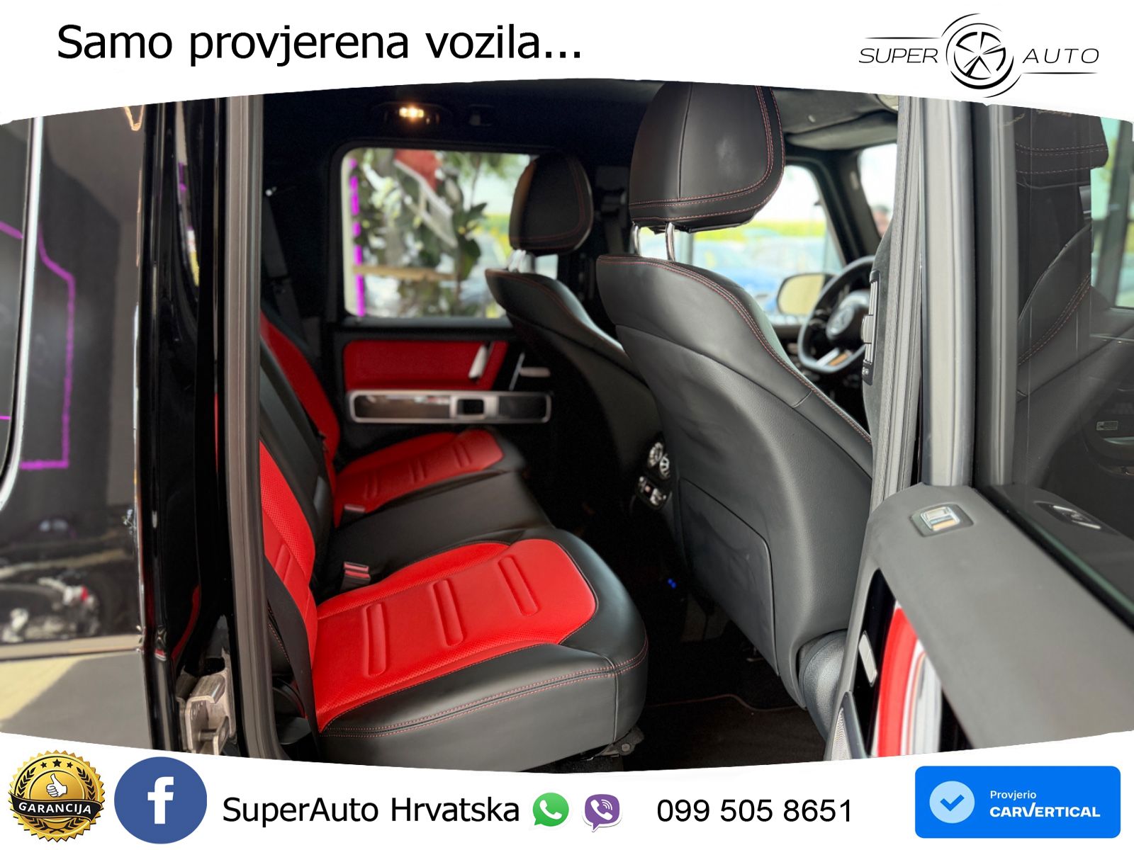 Mercedes G 500 Long (449 KS) 4MATIC 9G-TRONIC Exclusive LED+GR SJED+ACC