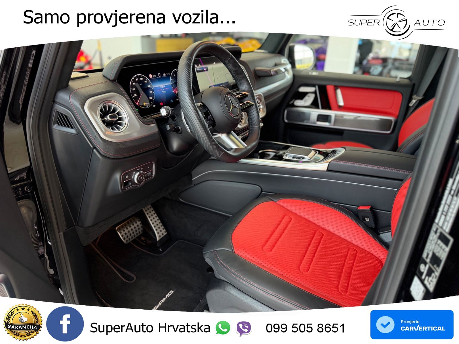 Mercedes G 500 Long (449 KS) 4MATIC 9G-TRONIC Exclusive LED+GR SJED+ACC