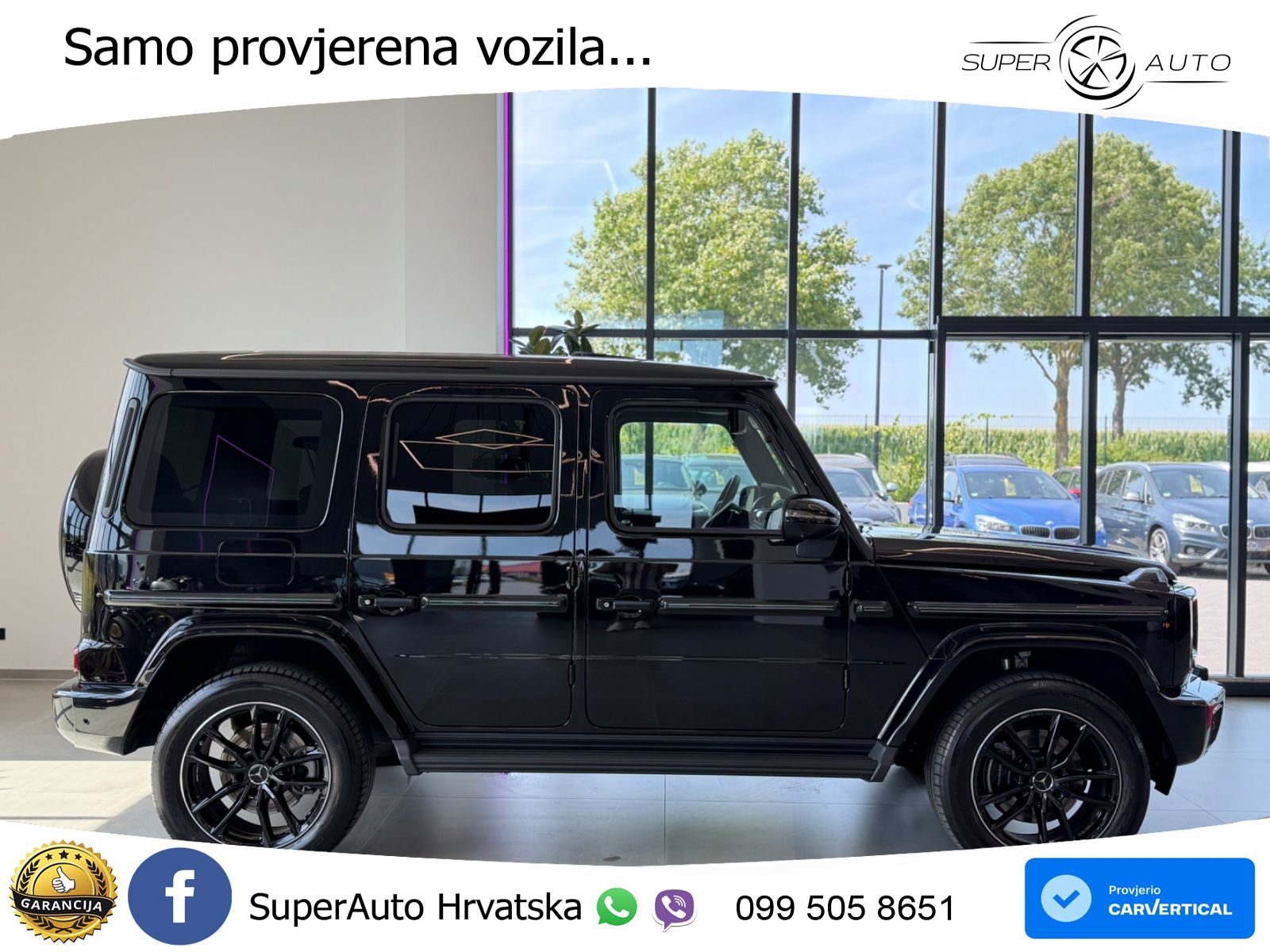 Mercedes G 500 Long (449 KS) 4MATIC 9G-TRONIC Exclusive LED+GR SJED+ACC