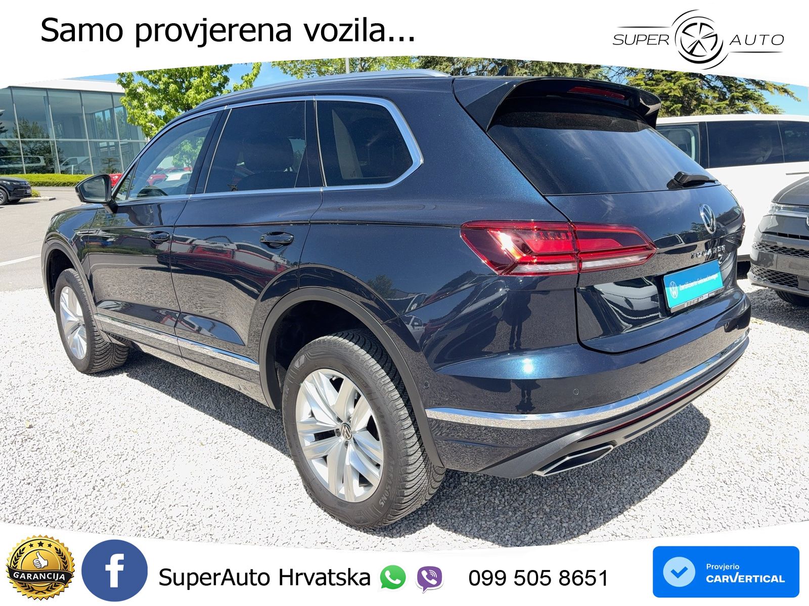 Volkswagen Touareg 3.0 V6 TDI (231 KS) 4MOTION Tiptronic ZRAČNI+ACC+4xGR SJED+KAM