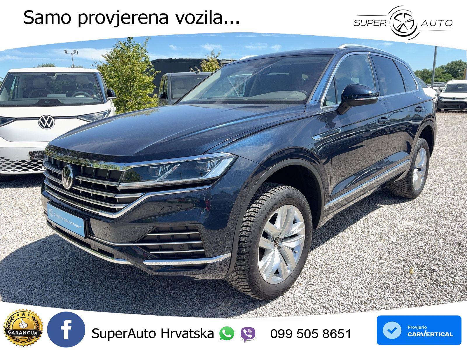 Volkswagen Touareg 3.0 V6 TDI (231 KS) 4MOTION Tiptronic ZRAČNI+ACC+4xGR SJED+KAM