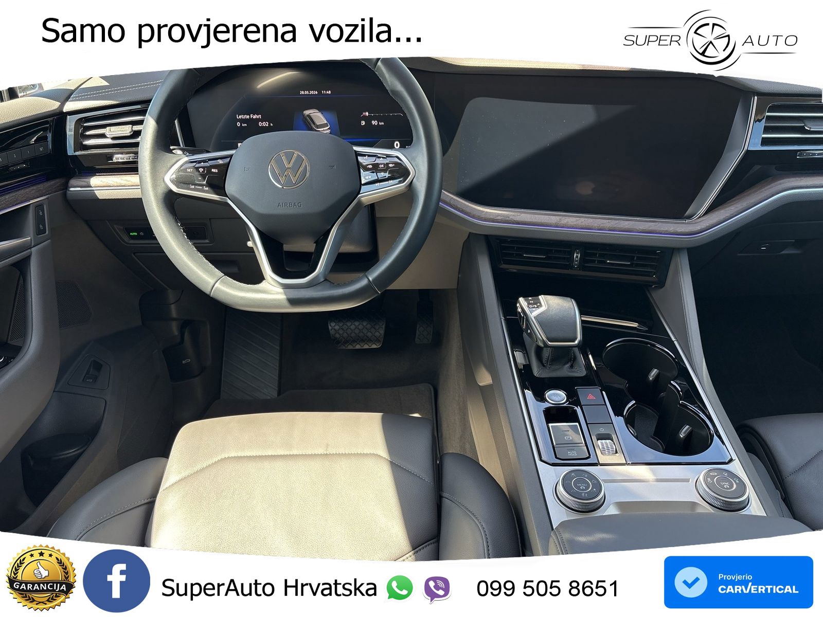 Volkswagen Touareg 3.0 V6 TDI (231 KS) 4MOTION Tiptronic ZRAČNI+ACC+4xGR SJED+KAM