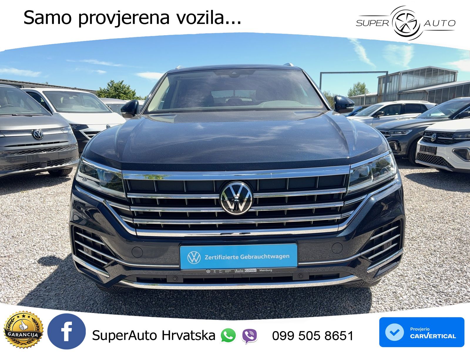Volkswagen Touareg 3.0 V6 TDI (231 KS) 4MOTION Tiptronic ZRAČNI+ACC+4xGR SJED+KAM