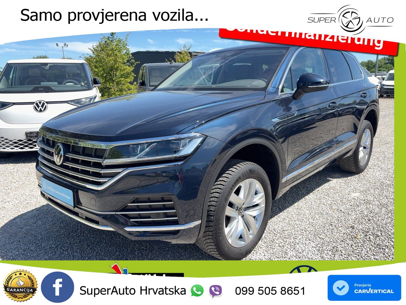 Volkswagen Touareg 3.0 V6 TDI (231 KS) 4MOTION Tiptronic ZRAČNI+ACC+4xGR SJED+KAM