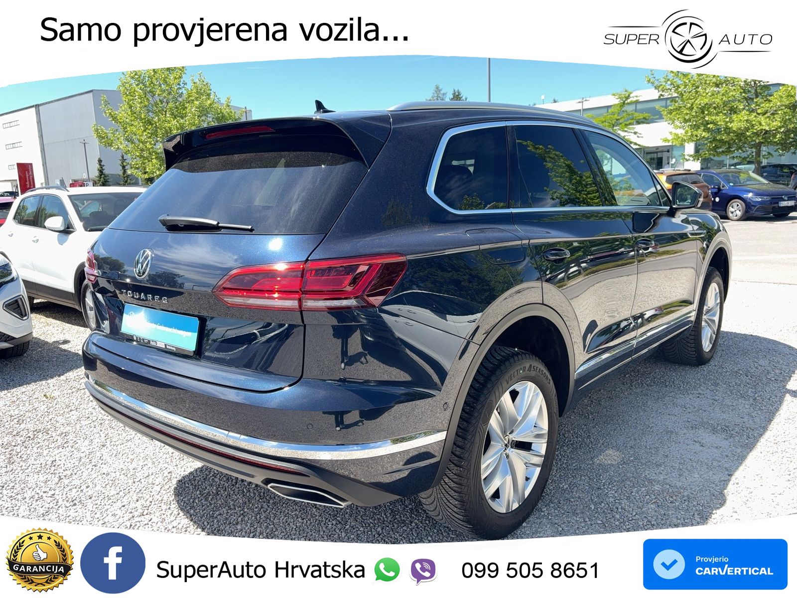 Volkswagen Touareg 3.0 V6 TDI (231 KS) 4MOTION Tiptronic ZRAČNI+ACC+4xGR SJED+KAM