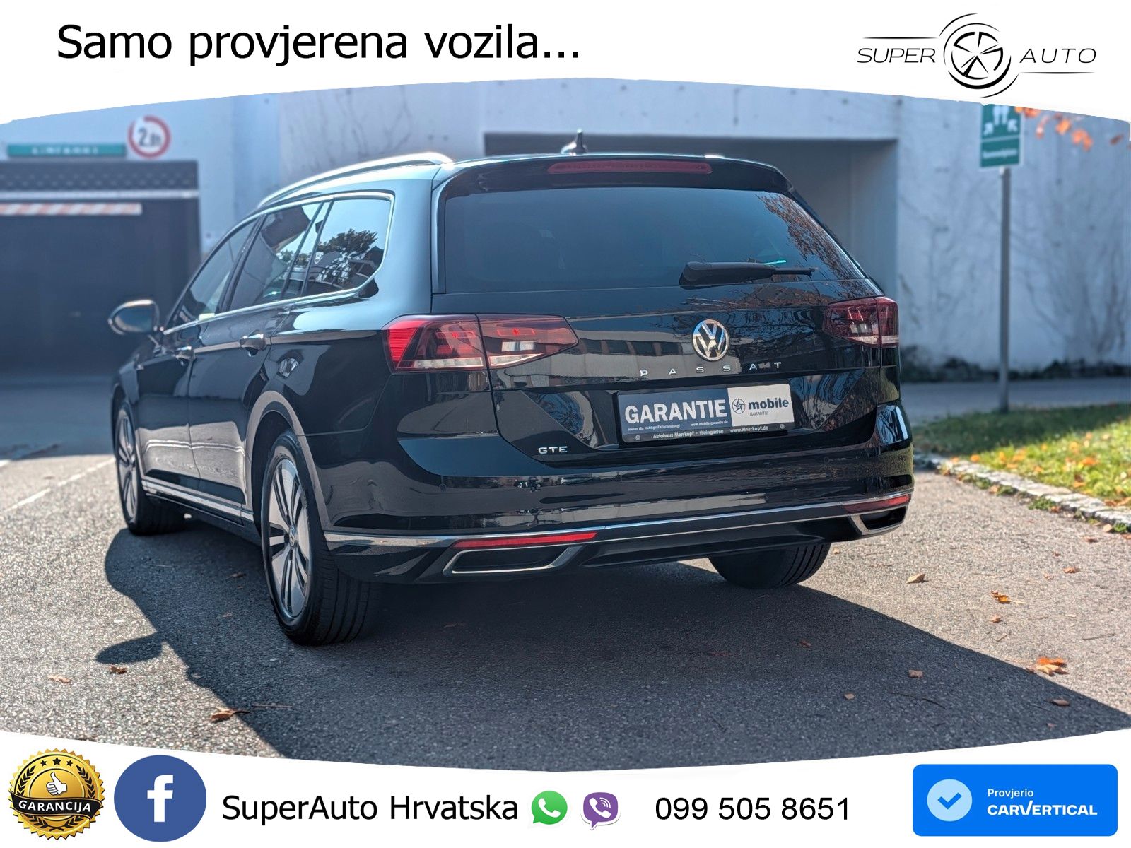 Volkswagen Passat Variant GTE 1.4 TSI (218 KS) DSG LED+GR SJED+ACC