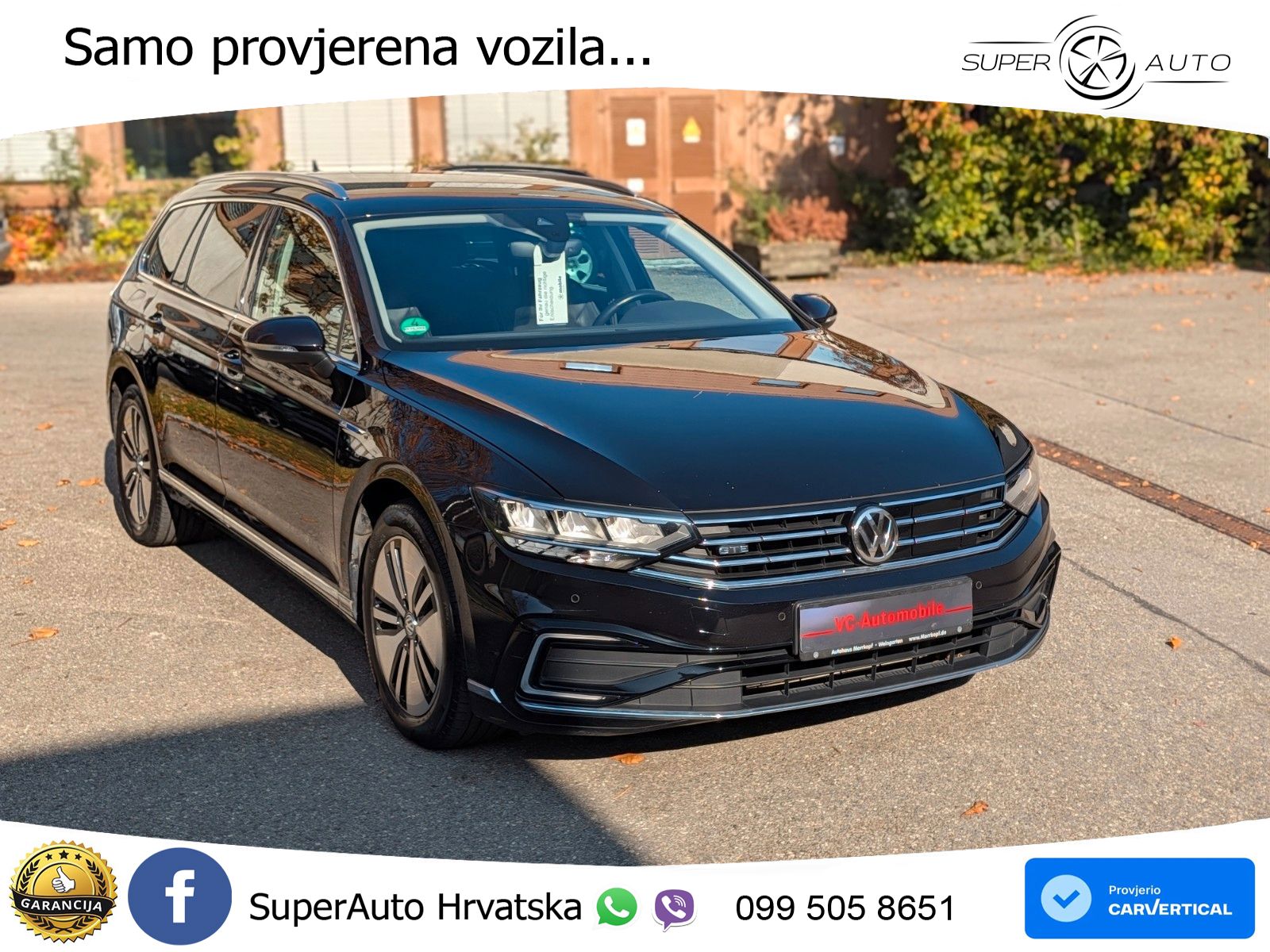 Volkswagen Passat Variant GTE 1.4 TSI (218 KS) DSG LED+GR SJED+ACC