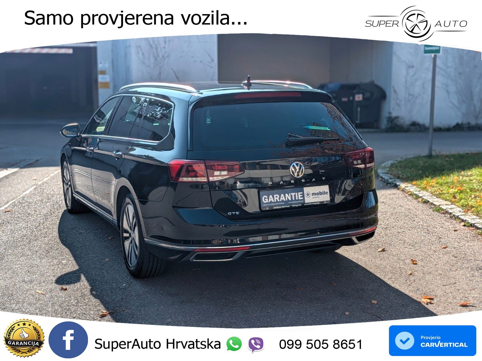 Volkswagen Passat Variant GTE 1.4 TSI (218 KS) DSG LED+GR SJED+ACC