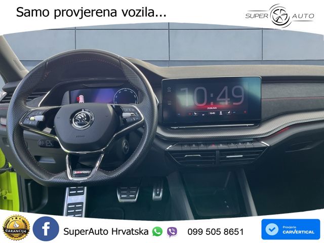 Škoda Octavia Combi RS 2.0 TDI (200 KS) DSG LED+GR SJED+ACC