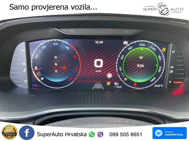 Škoda Octavia Combi RS 2.0 TDI (200 KS) DSG LED+GR SJED+ACC