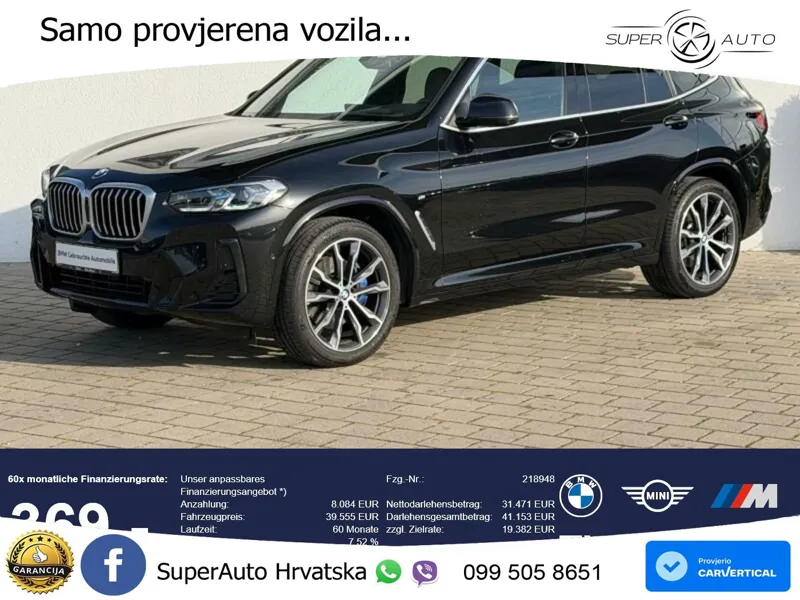 BMW X3 20i xDrive Steptronic M Sport LED+GR SJED+ACC